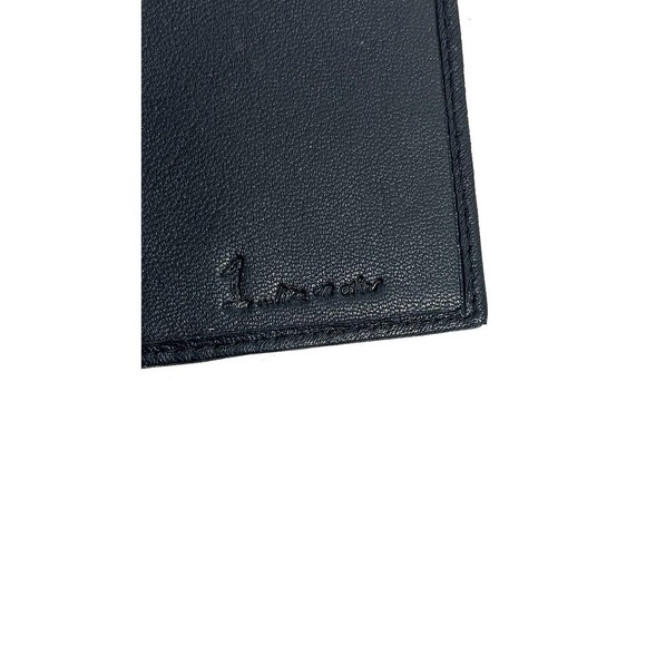 1 LIKE NO OTHER Mens Leather Bi-fold RFID Wallet Card ID Carrier Black NWOT - Picture 5 of 8